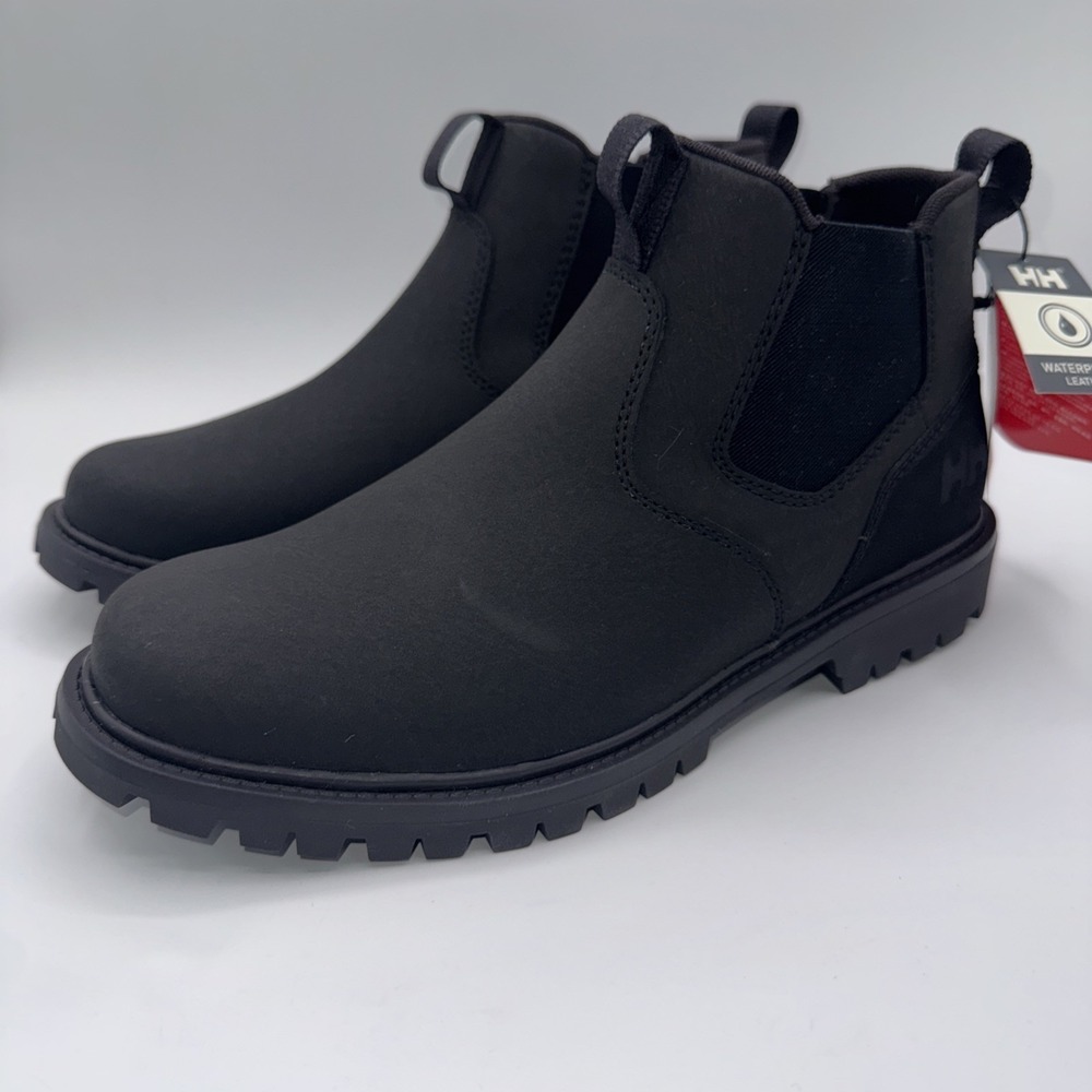 Helly Hansen Keystone Primaloft Boots Men's Size 9 Black Leather